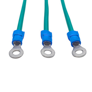 Ring <b>Terminals</b> Pure Copper 1-Core RV2-4S Insulated Wire Custom Made For Electrical Connections - Product Image 2