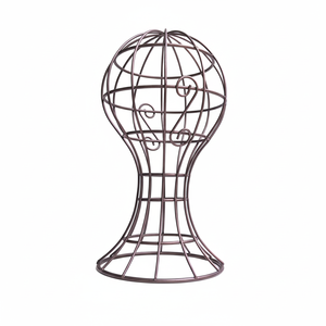 Soporte para sombrero de hierro de metal sólido duradero y soporte para sombrero Soporte de exhibición de sombrero decorativo para tienda de uso doméstico. - Product Image 1