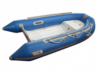 Bateau de surf rigide en PVC léger Joymax modèle 330, taille extra-large, structure renforcée, haute capacité de charge, respectueux de l'environnement pour