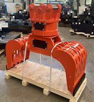 Grappin de démolition rotatif hydraulique d'usine pour excavatrice de 18 à 25 tonnes OEM ODM