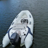 Liya 4-Personen 12,5 Fuß Japan Hypalon Schlauchboot Kleines Glasfaser-Schlauchboot Preis