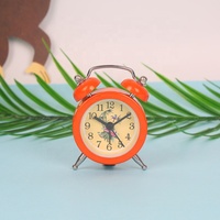 Bester Preis Mini Wecker Custom Design Moderne Schreibtisch uhr Hochwertiges Metall mit elektronischem Uhrwerk für Kinder