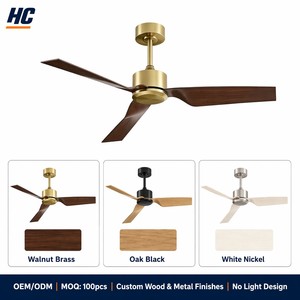 Contemporary 52" <b>Ceiling</b> <b>Fan</b> with <b>Remote</b> - Reversible DC Motor 6-Speed Timer <b>Control</b> 5000CFM Silent Operation - Product Image 6