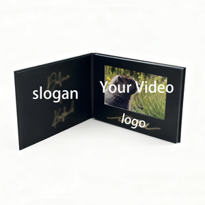 Écran de 5 pouces Brochure vidéo numérique Marketing Publicité Carte de voeux Introduction personnelle Livre vidéo numérique Carte d'<span class=keywords><strong>album</strong></span> - Product Image 2