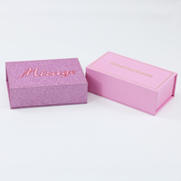 Boîte cadeau en papier recyclable de luxe WALKIN de couleur rose avec fermeture magnétique rigide personnalisée pour l'emballage de parfum individuel avec insert en EVA