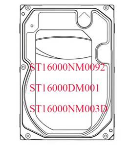 Disque dur SATA 16 To en gros ST16000NM0092 ST16000DM001 ST16000NM003D disponible pour serveur, NAS, surveillance de sécurité, disque dur interne - Product Image 1