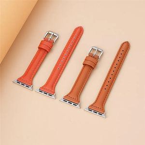 Cinturino Sottile di Lusso in Pelle Elegante Lionorm 38mm 40mm 49mm 44mm 45mm per Apple Watch Ultra 2 Series 8 <span class=keywords><strong>7</strong></span> <span class=keywords><strong>6</strong></span> 4 - Product Image 5