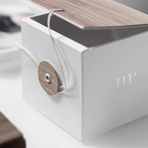 Custom White Cardboard Luxury Rigid <b>Boxes</b> Packaging with Embossing High Quality Specialty Paper Custom Color & Design Options - Product Image 3
