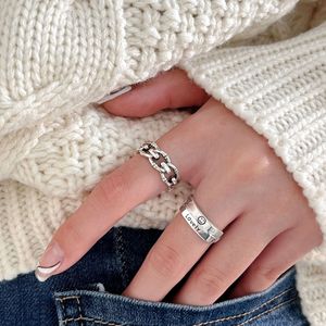 S925 Sterling Silver <b>Ring</b> Smiley Face <b>Open</b> Design Unisex Everyday Wear Jewelry - Product Image 3