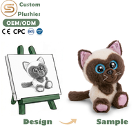 Jouets en peluche pour garçons Kelian, animaux en peluche en gros, jouets en peluche doux pour enfants, jouets en peluche d'anime, jouets en peluche de personnages d'anime