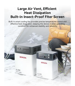 DEMUDA 500W 1000WH Station d'alimentation portable d'extérieur Station d'énergie solaire Charge rapide Générateur solaire pour le camping - Product Image 5