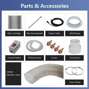 CNC dầu Mist <span class=keywords><strong>Collector</strong></span> công nghiệp Bộ lọc không khí khói làm mát khai thác dầu Mist Bụi <span class=keywords><strong>Collector</strong></span> bộ lọc - Product Image 5