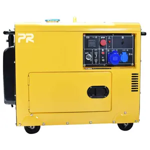 10kVA Super Silent Diesel Generator Auto Start with 400V Rated Voltage 8.5KW Home Use Open Frame Type