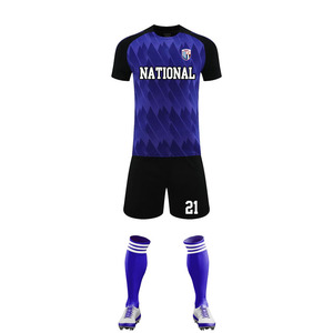 Yeni Stil Futbol Giyim Kulüp Takımları Erkek Formaları Kaliteli Hızlı Kuruyan Futbol Forması Tişörtü - Product Image 1