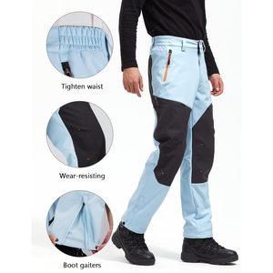 FOXA Waterproof Mens <b>Ski</b> Pants With Bottom Leg Zipper Outdoor Snowboard Hiking Pants - Product Image 5