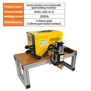 Máquina de Soldadura por Puntos Neumática Portátil Semiautomática para Soldadura a Tope de Chapa de Acero Inoxidable Pequeña - Product Image 2