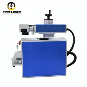 Purelaser máquina de marcação a laser, máquina portátil dividida, qualidade superior, fibra de metal