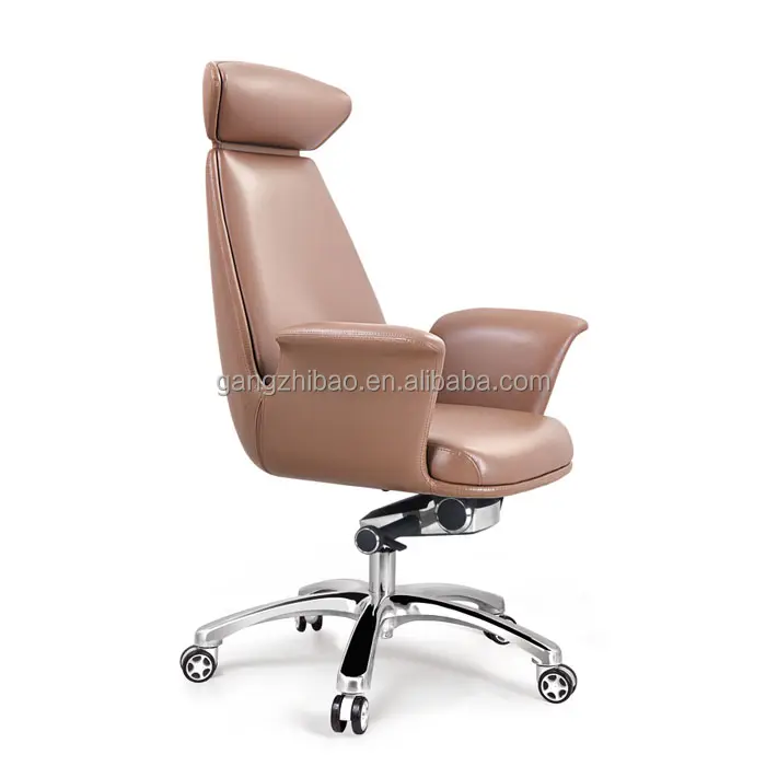 Luxury Modern Design Manager Swivel Office Chair Middle Back Meeting Chairs with Lift Feature Made of Synthetic PU Leather