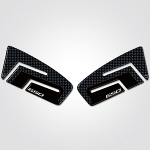 Autocollants de Protection de réservoir imperméables résistants aux UV en Gel 3D, 2 pièces, pour motos VERSYS 650 - Product Image 1