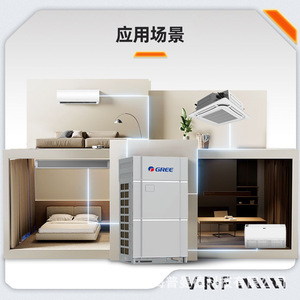 Climatiseur Gree Split 5 Zones à Fréquence Variable, Unité Intérieure Chauffage et Refroidissement pour Usage Domestique et Commercial - Product Image 4