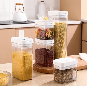 Apto para lavavajillas de lujo de alta calidad para Juego de contenedores POP de Material PP-Almacenamiento hermético de alimentos para azúcar de arroz y más - Product Image 4