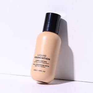 Fond de teint liquide mat vegan à étiquette privée, 69 couleurs, couvrance totale, SPF20, effet flou, longue tenue, adapté aux peaux sensibles - Product Image 1