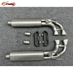 Комплект выхлопных газов с 304 выхлопными газами из нержавеющей стали для Mercedes G Class W464 G63, комплект кузова AMG G500 - Product Image 2