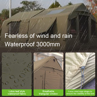 YJHOME B-11-24 Cloison Gonflable Portable en Toile Oxford Imperméable, Taille Personnalisable, Résistante aux UV, Installation Rapide et Facile