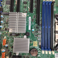 Placa base Supermicro MBD-X11SPH-NCTF-B LGA3647 de doble zócalo ATX con 8 ranuras DDR4 y múltiples ranuras de expansión