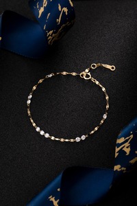 Bracelet tennis simple en argent sterling 925 avec diamant rond brillant de 0,73 ct cultivé en laboratoire |   Diamant de laboratoire à taille brillant ronde - Product Image 2