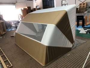 Nouvelle Cabane de Plage Chinoise, Abri Extérieur, Grande Tente <span class=keywords><strong>Parasol</strong></span>, Logo Personnalisé, Protection UV et Coupe-Vent pour Camping, Hôtel, <span class=keywords><strong>Parasol</strong></span> Commercial - Product Image 3