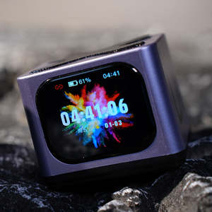 Haut-parleur portatif de Bluetooth de la CE ROHS avec l'écran tactile, petit haut-parleur intelligent stéréo sans fil mini Subwoofer mignon avec l'affichage de paroles - Product Image 2