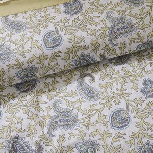 Juego de edredón con estampado floral DB de 9 piezas, 100% algodón, percal, estilo simple para bodas en casa, disponible en tamaños King Super King - Product Image 5