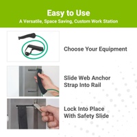 Sistema de Entrenamiento de Resistencia Montado en la Pared con 5 Niveles de Resistencia y Modos de Entrenamiento Duales para Gimnasio en Casa y Rehabilitación Física