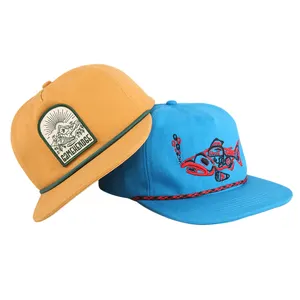 الجملة جديد Gorras جاهزة قبعة قبعة رياضية مصنع مصمم مخصص شعار قبعة سناباك المزينة