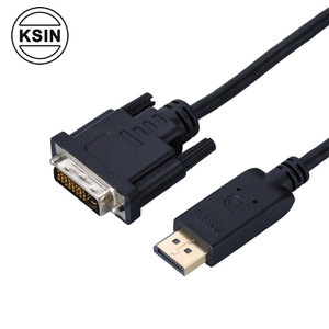 Profesional DP <span class=keywords><strong>a</strong></span> <span class=keywords><strong>DVI</strong></span> Cable convertidor <span class=keywords><strong>DisplayPort</strong></span> macho <span class=keywords><strong>a</strong></span> <span class=keywords><strong>DVI</strong></span>-<span class=keywords><strong>D</strong></span> 24 + 1Pin hombre pantalla adaptador Cable para Monitor - Product Image 1