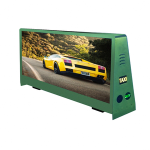 גג מונית צבע מלא ברזולוציה גבוהה סימן, מודעות דינמיות עבור נסיעות העיר & קידום המותג - Product Image 2