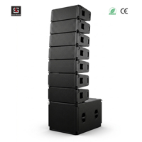 Sistema de Sonido Line Array Compacto Profesional VERA20 de 10 Pulgadas, 1000W de Potencia, Controlador de Video Wall