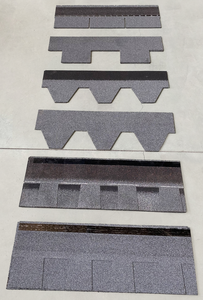 Bardeaux de <span class=keywords><strong>toiture</strong></span> en asphalte à 3 languettes abordables, panneaux bitumineux en fibre de verre isolés thermiquement, adaptés à divers projets de <span class=keywords><strong>toiture</strong></span> - Product Image 2