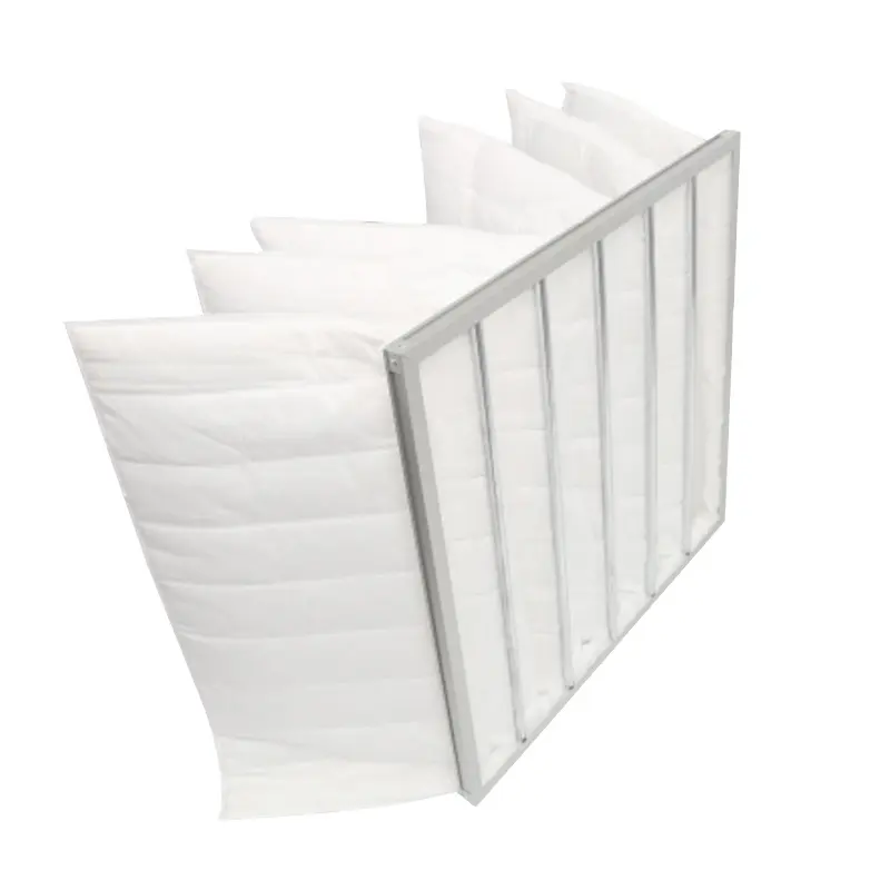 Kunden spezifischer Taschen filter Airbag filter für Hvac-Reinigungsraum-Luftfilter
