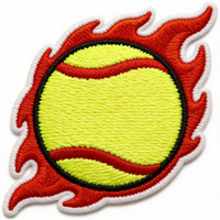 Patchs brodés en feutre non tissé thermocollants personnalisés écologiques en gros pour vêtements de football, de volleyball, de tennis et sacs à dos