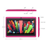 Mini Tablet Educativa para Niños de 7 Pulgadas con Wifi, Teléfono Móvil, Tablet PC 4G para el Aprendizaje Infantil