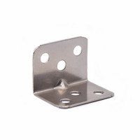 Équerre d'angle en acier à angle droit en forme de L à un seul côté, connecteur fixe pour meubles, chaises, armoires, placards
