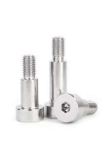 Vis à épaule <span class=keywords><strong>Honoble</strong></span> en acier inoxydable M20 métrique/pouce, classes 4.8 et 6.8, finition brute, fixations à filetage standard - Product Image 4