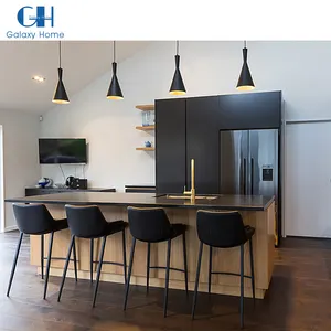 GH全家具布局环保套装豪华厨房内置橱柜设计橱柜