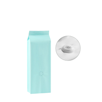Poche debout de l'usine chinoise pour l'emballage de thé et de café en papier kraft mat/gousset latéral en plastique aluminium avec/sans joint de guérison