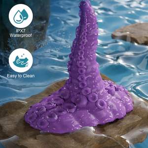 Lile Sit and Ride Riesen monster Big Dildo Silikon form von Frauen Octopus Shaped Harem Expander Vibrator Sexspielzeug Massage pistole - Product Image 5