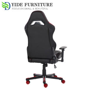 Chaise de jeu moderne 2026 en PU rouge pour ordinateur - Product Image 5