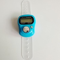Contador Tasbih Digital Ajustable al por Mayor para Oración Musulmana con Pantalla LED, Anillo Contador de Tally para Dedo