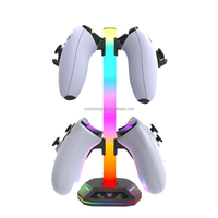Support de casque de jeu RGB pour E-sport avec port de chargement USB pour casque et manette de jeu – Présentoir de vente en gros